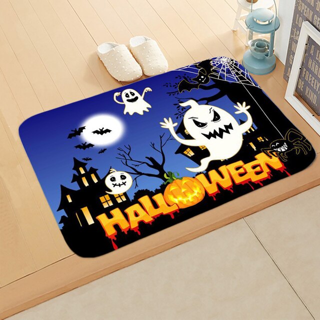 Halloween Christmas Floor Mats - GOGO FLEEK