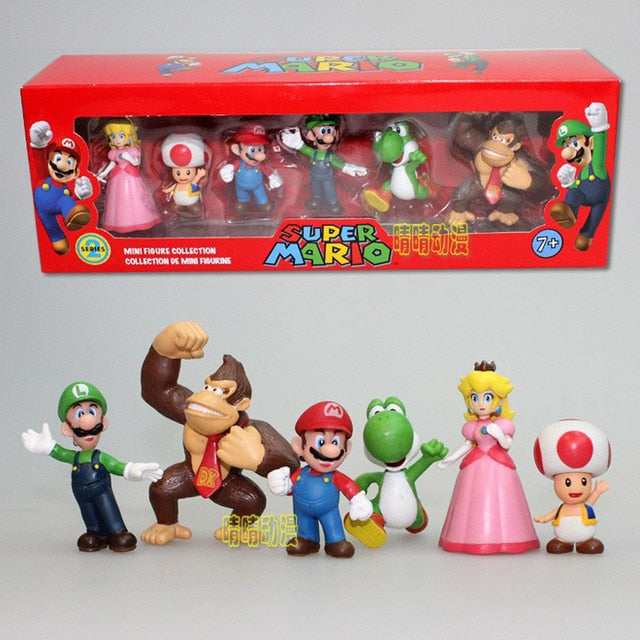 Super Mario Bros Action Figures - GOGO FLEEK