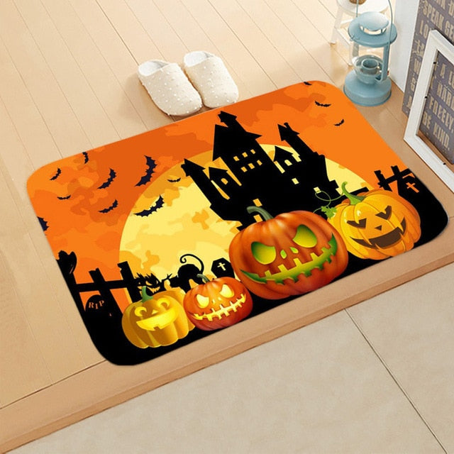 Halloween Christmas Floor Mats - GOGO FLEEK