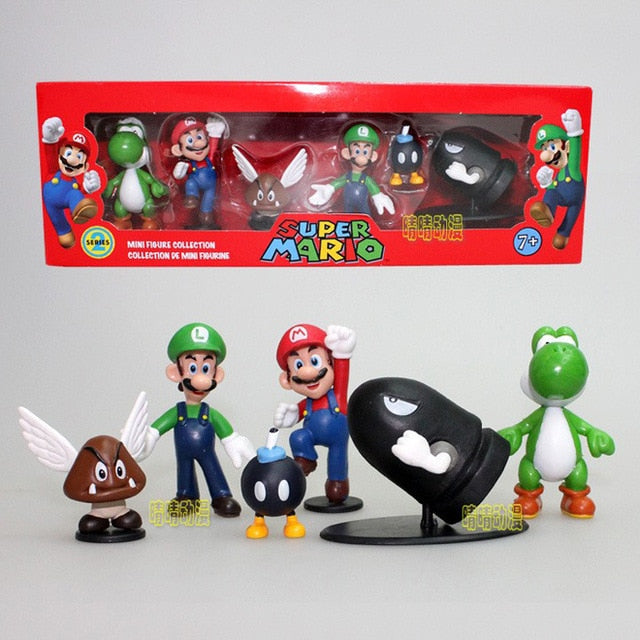 Super Mario Bros Action Figures - GOGO FLEEK