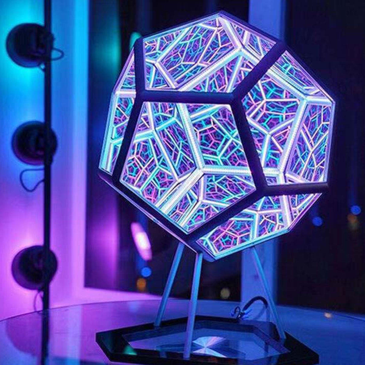 Dodecahedron Infinite Art Light - GOGO FLEEK