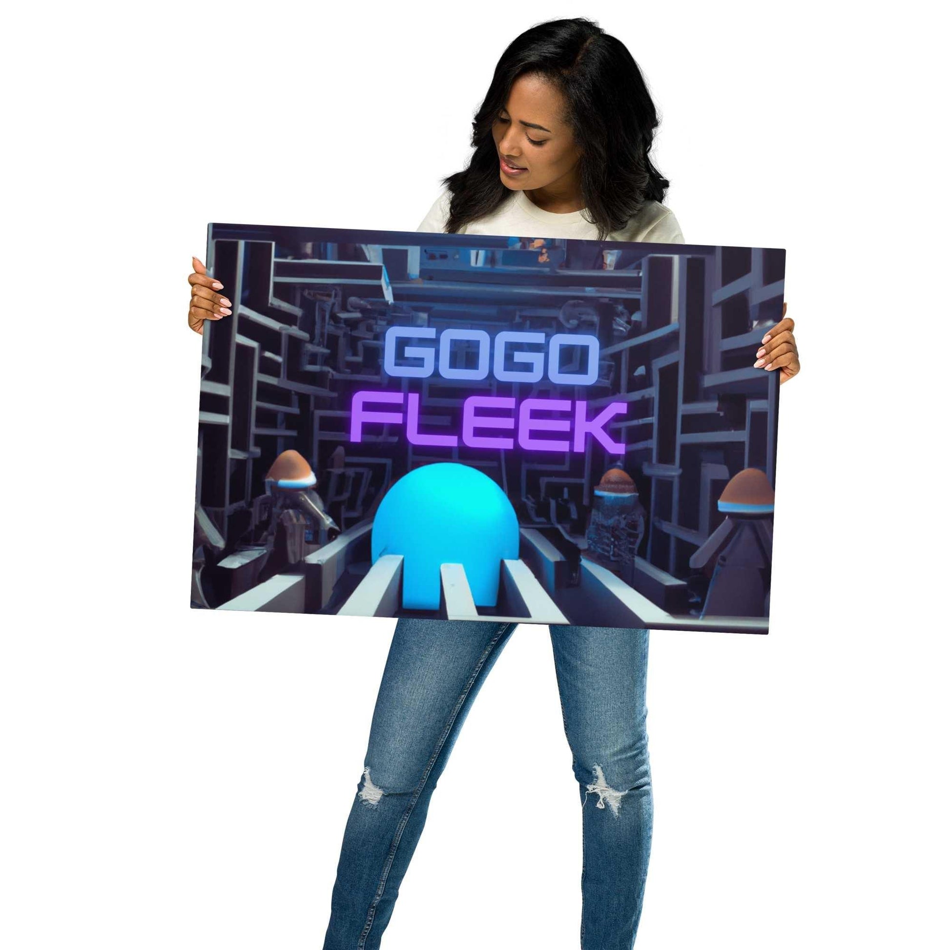 Aluminum Artwork Ninja - GOGO FLEEK