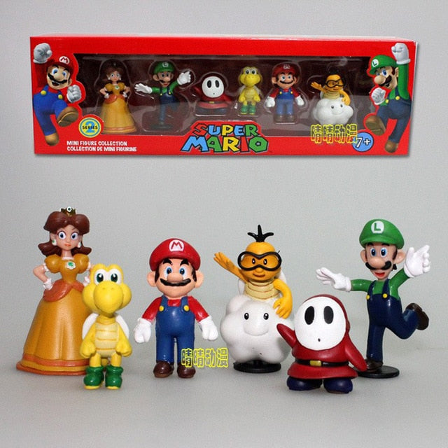 Super Mario Bros Action Figures - GOGO FLEEK