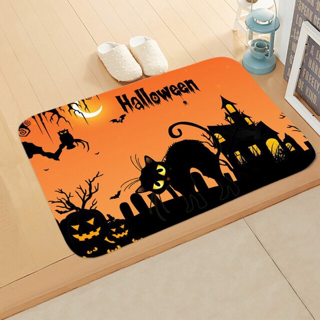 Halloween Christmas Floor Mats - GOGO FLEEK