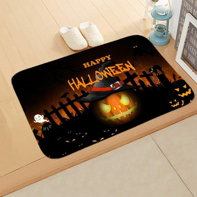 Halloween Christmas Floor Mats - GOGO FLEEK