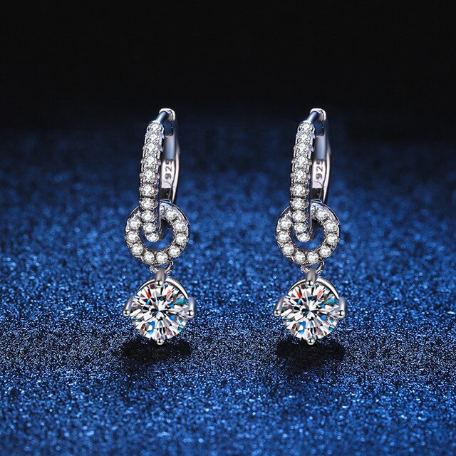 Moissanite Earrings - GOGO FLEEK