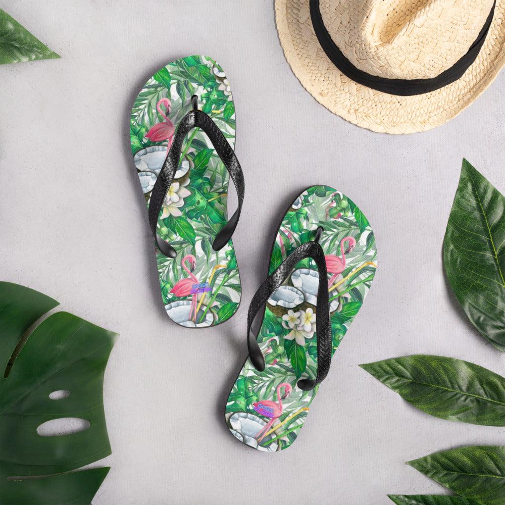 Flamingos CS Flip-Flops - GOGO FLEEK