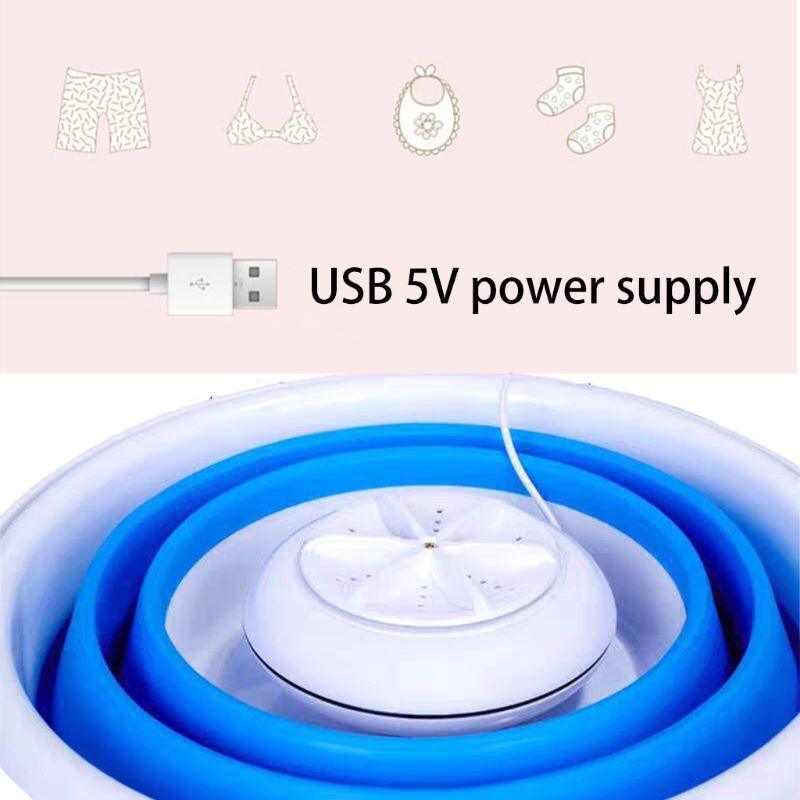 Foldable Mini Washing Machine USB Power - GOGO FLEEK