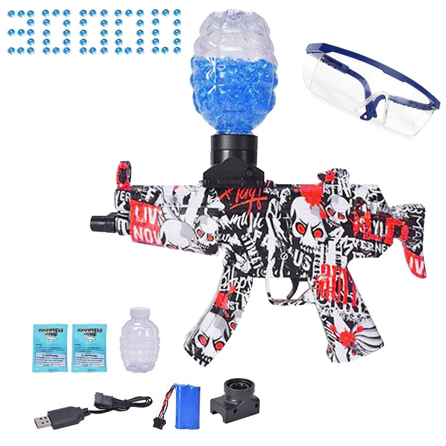 MP4 Electric Splatter Gun - GOGO FLEEK