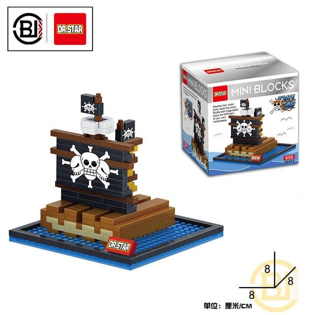 Pirate Ship Series Building Game Toys GOGO FLEEK