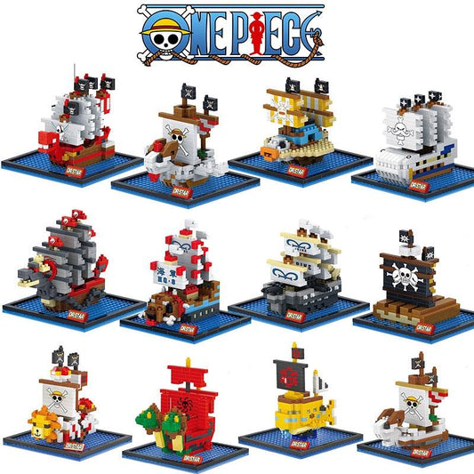 Pirate Ship Series Building Game Toys GOGO FLEEK