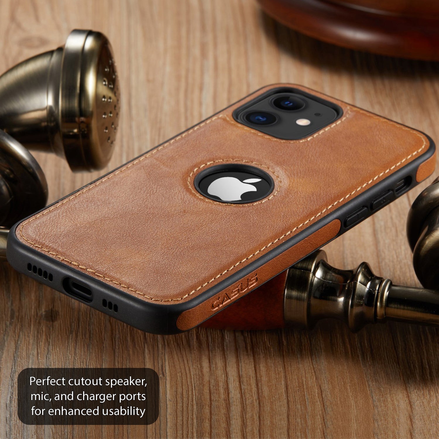 Luxury Leather iPhone Case - GOGO FLEEK