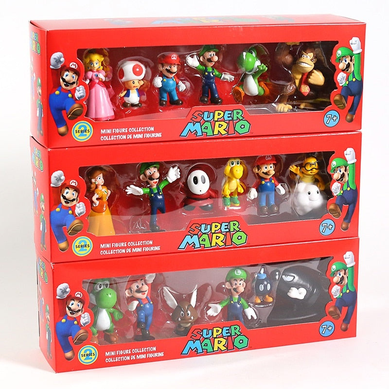 Super Mario Bros Action Figures - GOGO FLEEK