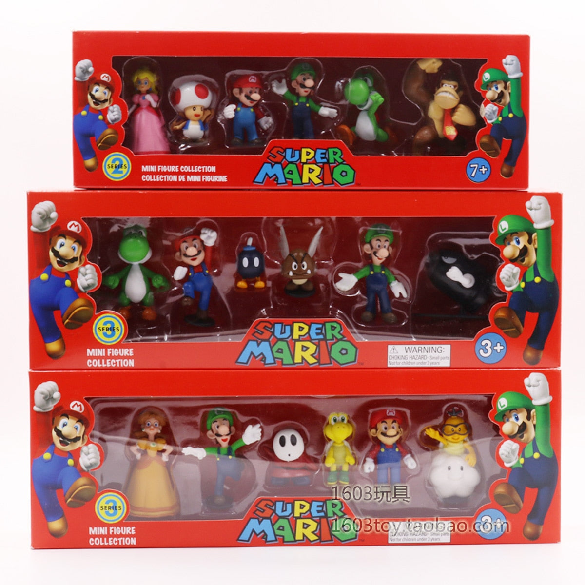 Super Mario Bros Action Figures - GOGO FLEEK