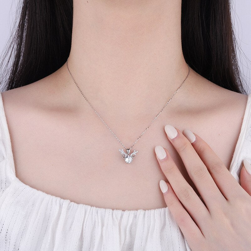 Moissanite Diamond Necklace - GOGO FLEEK