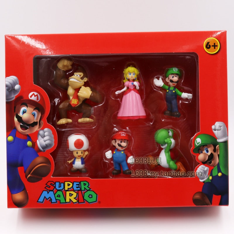 Super Mario Bros Action Figures - GOGO FLEEK