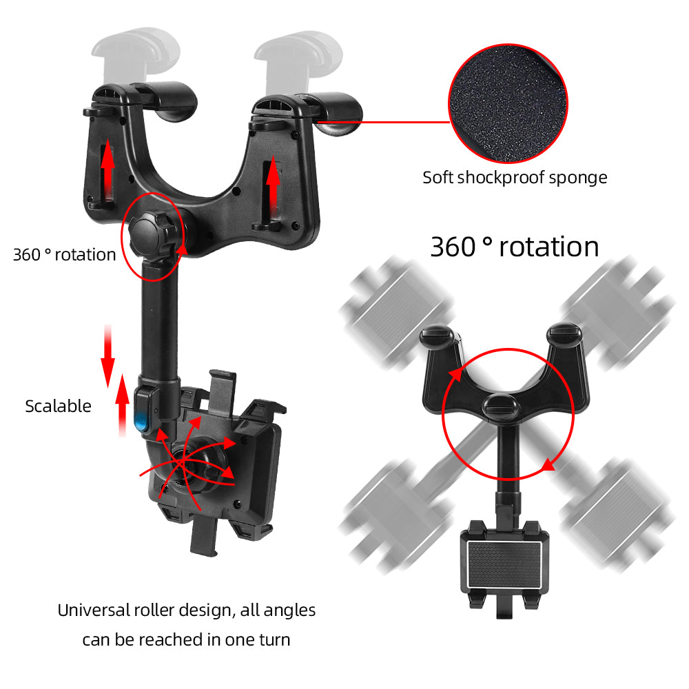 Rotatable Smart Phone Car Holder - GOGO FLEEK