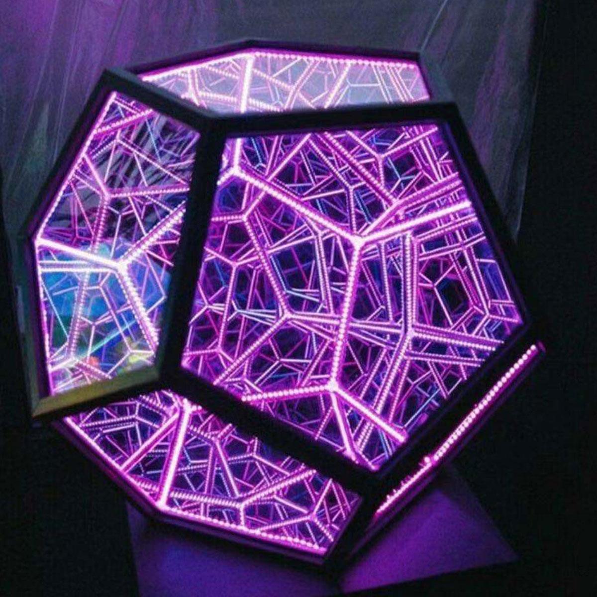 Dodecahedron Infinite Art Light - GOGO FLEEK