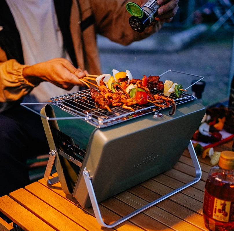 Portable BBQ Folding Grill - GOGO FLEEK