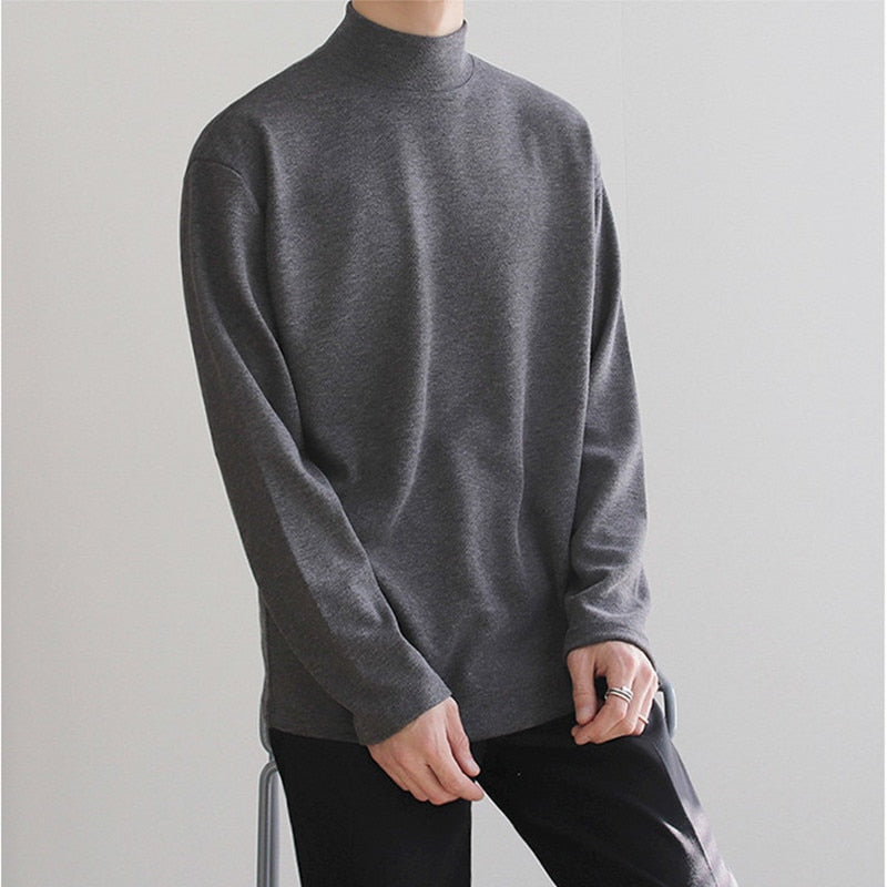 Casual Turtleneck Men Sweater - GOGO FLEEK